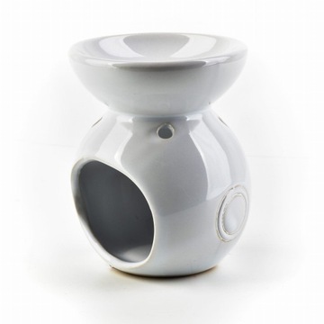 Kominek biały ceramiczny do wosku