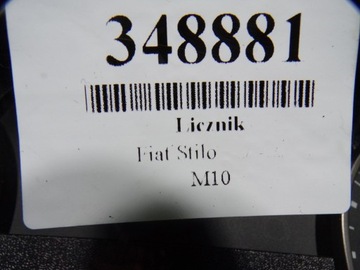 FIAT STILO 1.6 16V PŘÍSTROJOVÁ DESKA BUDÍKY TACHOMETR 3FCF10849JC 51746763