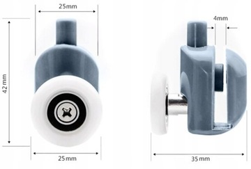 РОЛИКОВАЯ СИСТЕМА ДЛЯ ДУШЕВОЙ КАБИНЫ SOLID SET