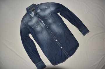 DSQUARED2 - markowa jeansowa koszula - M L - jNOWA