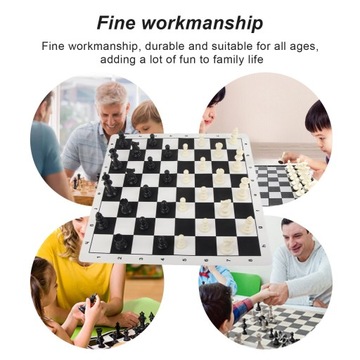 Международный набор шахмат с сумкой для хранения, 24 шт.