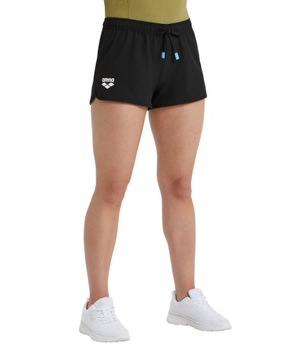 Spodenki Arena W TEAM SHORT SOLID BLACK XL