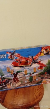 Klocki LEGO 60217 Samolot strażacki