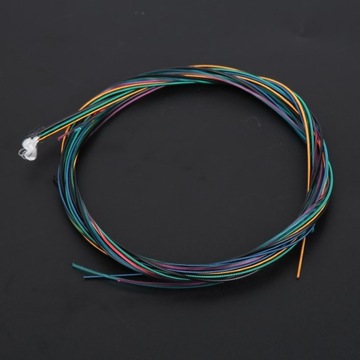 ЦВЕТНЫЕ НЕЙЛОНОВЫЕ СТРУНЫ ДЛЯ АКУСТИЧЕСКОЙ ГИТАРЫ