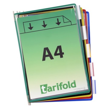 Презентационные панели Tarifold А4 10 шт. смешивание