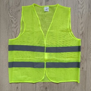 Светоотражающий жилет желтый 20471:2003 сетка размер XL
