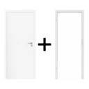 Цельнолитые двери без четверти с регулируемой дверной коробкой