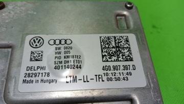 AUDI A4 B8 США СВЕТОДИОДНЫЙ ПРЕОБРАЗОВАТЕЛЬ 4G0907397D 13R