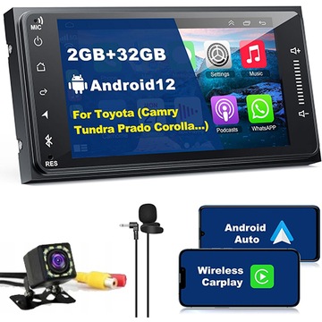 RADIO GPS TOYOTA RAV4 II COROLLA YARIS AVENSIS E12 AURIS PRADO PRIUS VERSO