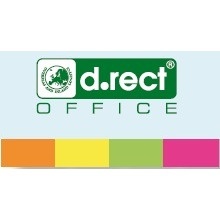 Zakładki d.rect office 20 x 50 mm 4 x 40 sztuk