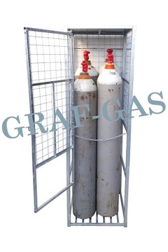 * КОНТЕЙНЕРНАЯ КОРЗИНА ПОДСТАВКА ГАЗОВЫЙ БАЛЛОН 4 ЦИЛИНДРА СЕТКА