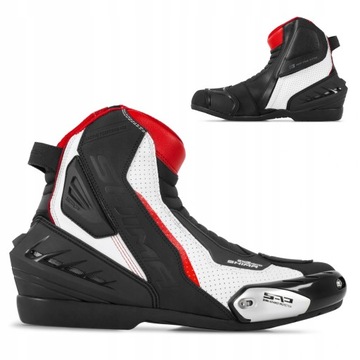 Buty motocyklowe SHIMA SX-6 WHITE sportowe GRATISY