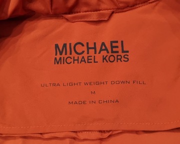 MICHAEL MICHAEL KORS ULTRA LIGHT WEIGHT DOWN FILL Damska Puchowa Kurtka M