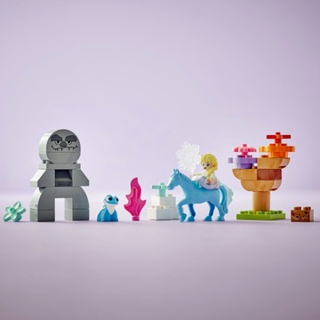 DUPLO блокирует Disney 10418 Эльза и Бруни в Зачарованном лесу
