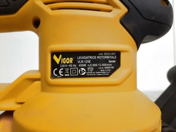 LR-125E Вигорная шлифовальная машина Vigor, диаметр 125 мм, 450 Вт