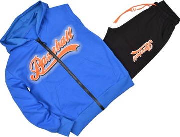 BASEBALL Bluza+Spodnie DRES 158/164cm