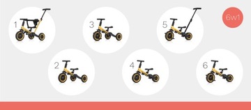 Беговел с TREMIX UP PUSH 25 кг