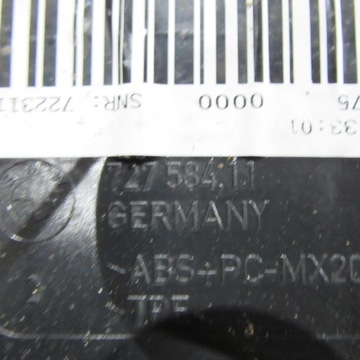 BMW F07 5GT LOĎKA SPOILER KRYT STÍNÍTKO