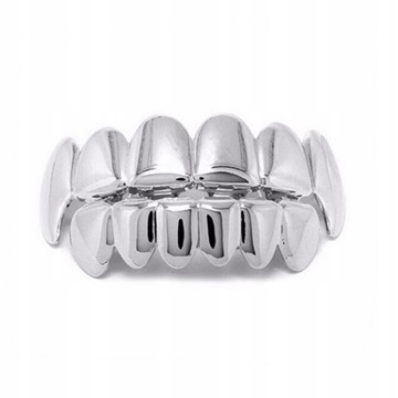Хип-хоп Gold Teeth Grillz Set Top Bottom Toot