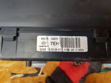 SSANG YONG ACTYON PŘÍSTROJOVÁ DESKA BUDÍKY