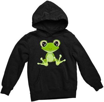 ДЕТСКАЯ ЗЕЛЕНАЯ СВИТШОТА FROG ДЛЯ ДЕТЕЙ FROG