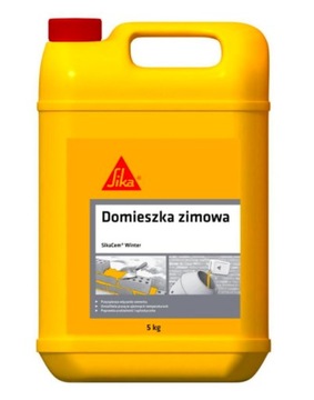 DOMIESZKA PRZYŚPIESZAJĄCA WIĄZANIE - PRZECIWMROZOWA SIKACEM WINTER 5L