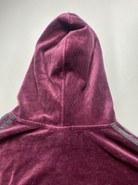 ADIDAS ADICOLOR Originals BLUZA SPRT Velour Hoodie - Burgundy rozmiar L