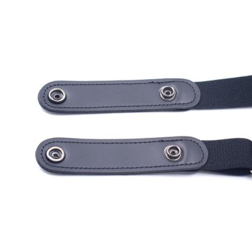 РЕГУЛИРУЕМЫЙ ЭЛАСТИЧНЫЙ РЕМЕНЬ БЕЗ ПРЯЖОК ДЛЯ БРЮК (ЧЕРНЫЙ)