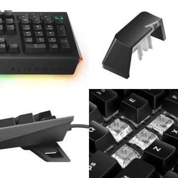 УСОВЕРШЕНСТВОВАННАЯ ИГРОВАЯ КЛАВИАТУРА DELL ALIENWARE AW568, 1000 Гц, 16,8 RGB | QWERTY Великобритания
