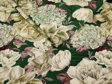 МАТЕРИАЛ ОБИВОЧНОЙ ТКАНИ ЦВЕТЫ GREEN FLORES