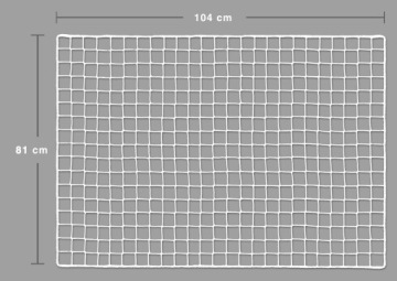 БЕЛАЯ ТЕСНОЧНАЯ СЕТКА ДЛЯ КРОВАТЕЙ, ЛЕСТНИЦ, БАЛЮСТРАД
