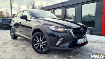 Mazda CX-3 Crossover 2.0 SKY-G 120KM 2017 Mazda CX-3 2.0benz Manual Navi LIFT kamera climatronic 100 bezwypadek Skora, zdjęcie 6