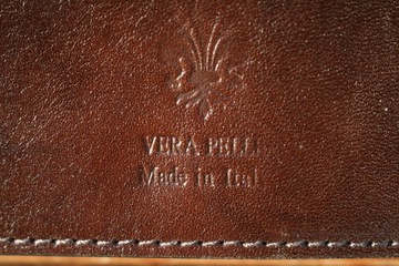 Мужская коричневая винтажная сумка через плечо из итальянской кожи, маленькая