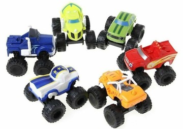 НАБОР BLAZE AND MEGA MACHINES CARS DRIVE 6 ШТ.