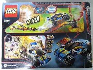 LEGO RACERS 8494 УНИКАЛЬНАЯ КОРОБКА С ИНСТРУКЦИЯМИ ПО ОГНЕННОМУ КОЛЬЦУ