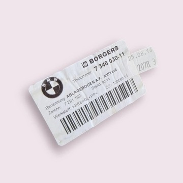 ZADNÍ POLIČKA KUFRU BMW 2 F22 F23 7346030