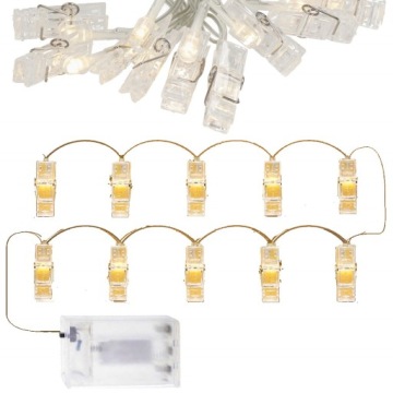 ЗАЖИМЫ, ФОТОКЛИПЫ, 10LED ФОТОЛАМПЫ, ДЕКОРАТИВНАЯ ГИРЛЯНДИЯ