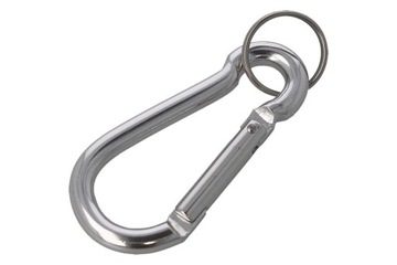 Карабин Fox 8 алюминиевый серый