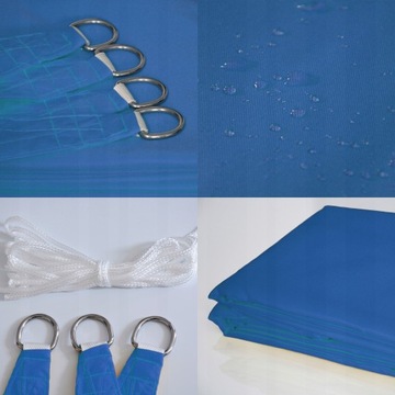 СОЛНЕЧНЫЙ ПАРУС ВОДОНЕПРОНИЦАЕМЫЙ САД ТЕРРАСА БАЛКОН ТЕНТ 5x5