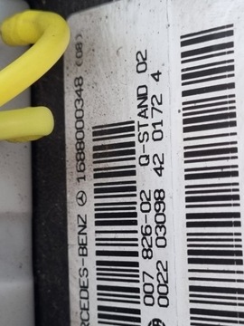 MERCEDES TŘÍDA A A168 W168 PUMPIČKA CENTRÁLNÍHO ZÁMKU 1688000348