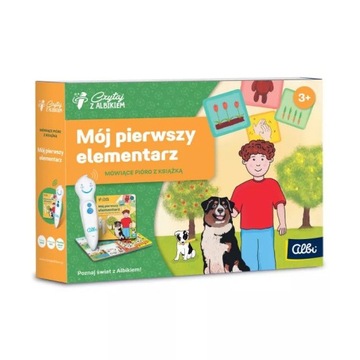 ALBI ZESTAW CZYTAJ Z ALBIKIEM PIÓRO + MÓJ PIERWSZY ELEMENTARZ