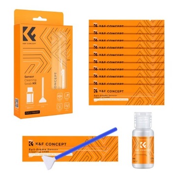Комплект для чистки полнокадровой матрицы - K&F Concept