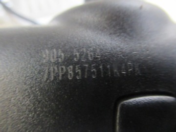 PORSCHE MACAN FACELIFT ZRCÁTKO ZPÁTEČNÁ VNITŘNÍ 3PIN 7PP857511K 7PP863081E