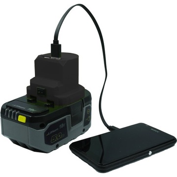ЗАРЯДНОЕ УСТРОЙСТВО USB RYOBI 5 В АДАПТЕР Ryobi ONE+ POWERBANK