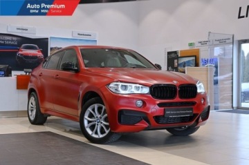 BMW X6 F16 Crossover xDrive 40d 313KM 2015 BMW X6 xDrive40dLED Fog lightsKierownica skorzanaM Pakiet sportowy 3.0
