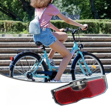 ЗАДНИЙ ВЕЛОСИПЕДНЫЙ СИГНАЛЬНЫЙ ОТРАЖАТЕЛЬ БЕЗ АККУМУЛЯТОРА