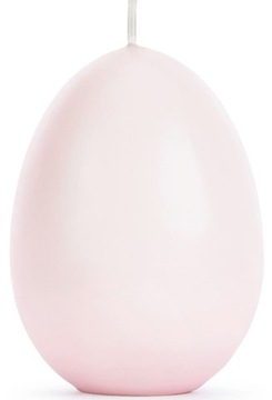 Świeca Jajko różowa 10 cm