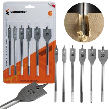 СВЕРЛА ПО ДЕРЕВУ С ПЛОСКИМ ЛЕЗВИЕМ 10-25