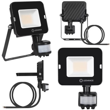 Halogen NAŚWIETLACZ FLOOD LED COMPACT SENSOR Oprawa LAMPA Reflektor CZUJNIK