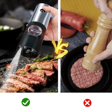 ЭЛЕКТРИЧЕСКАЯ Мельница для соли и перца | НАБОР 2в1